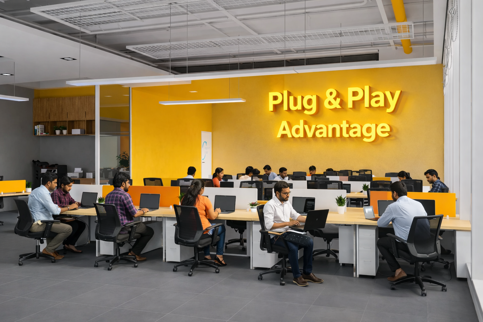 Plug and Play Office Space 
